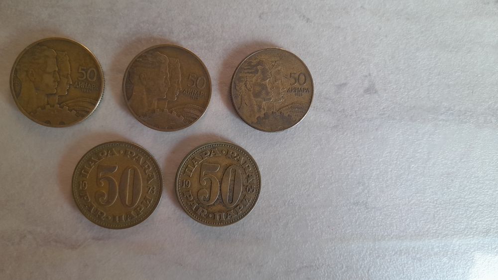 MONNAIES EX-YOUGOSLAVIE 1953 &agrave; 1978 