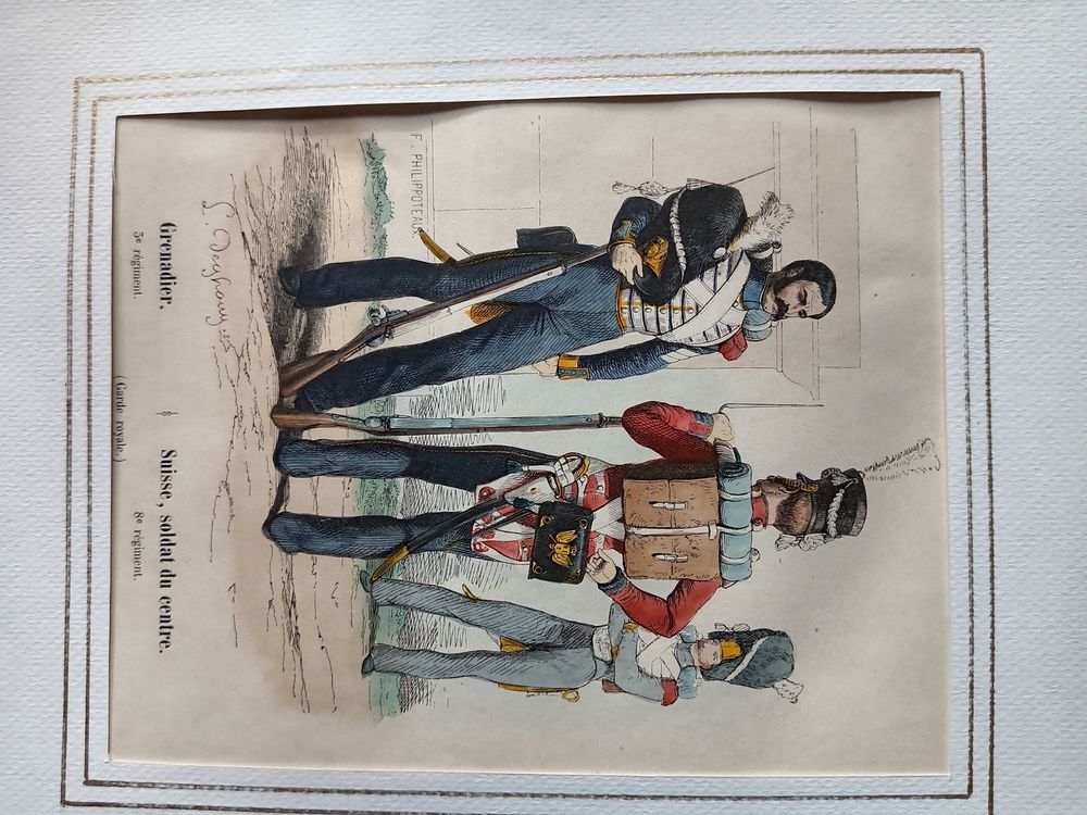 150 LITHOGRAPHIES ORIGINALES EN COULEUR DATANT DE 1835
