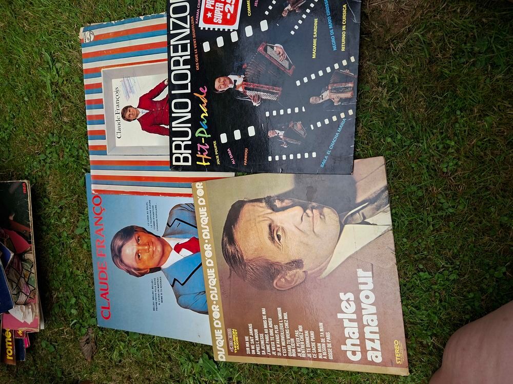 vinyles CD et vinyles