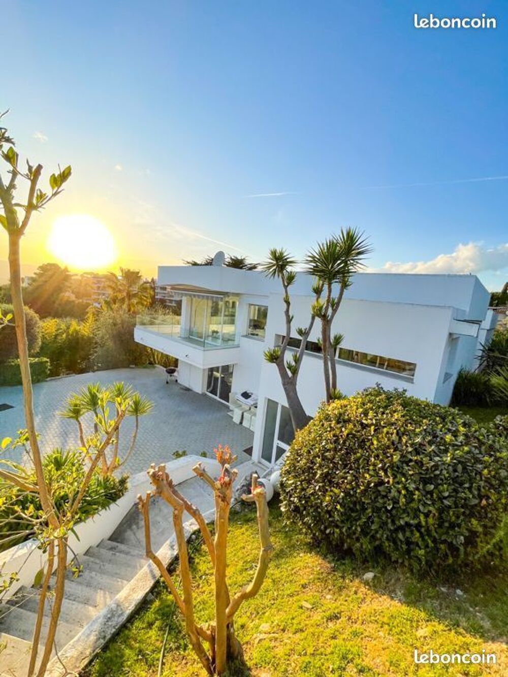 Vente Villa VILLA CALIFORNIENNE hauteurs de Cannes, 5ch vue mer 4km gare Le cannet