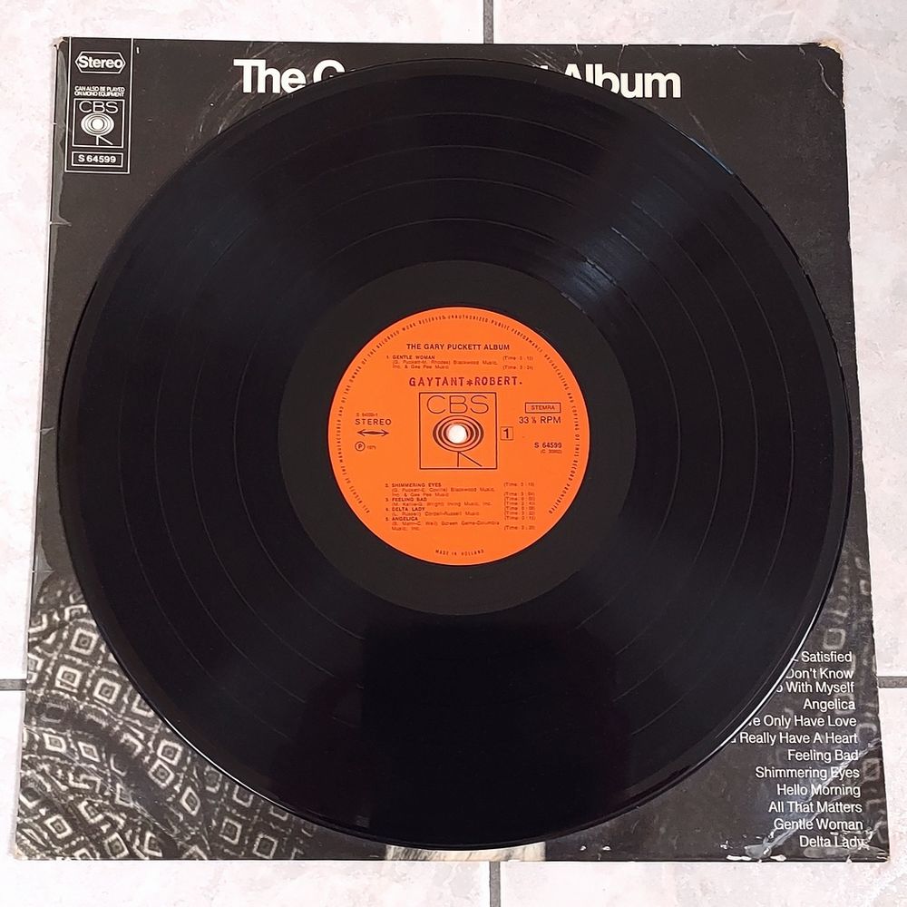 THE GARY PUCKETT ALBUM -33t-KEEP THE CUSTOMER SATISFIED-1971 CD et vinyles