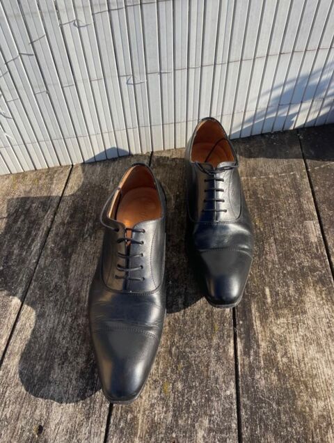 Chaussures homme  pointure 42 noires Richelieus Bexley 62 Grenoble (38)
