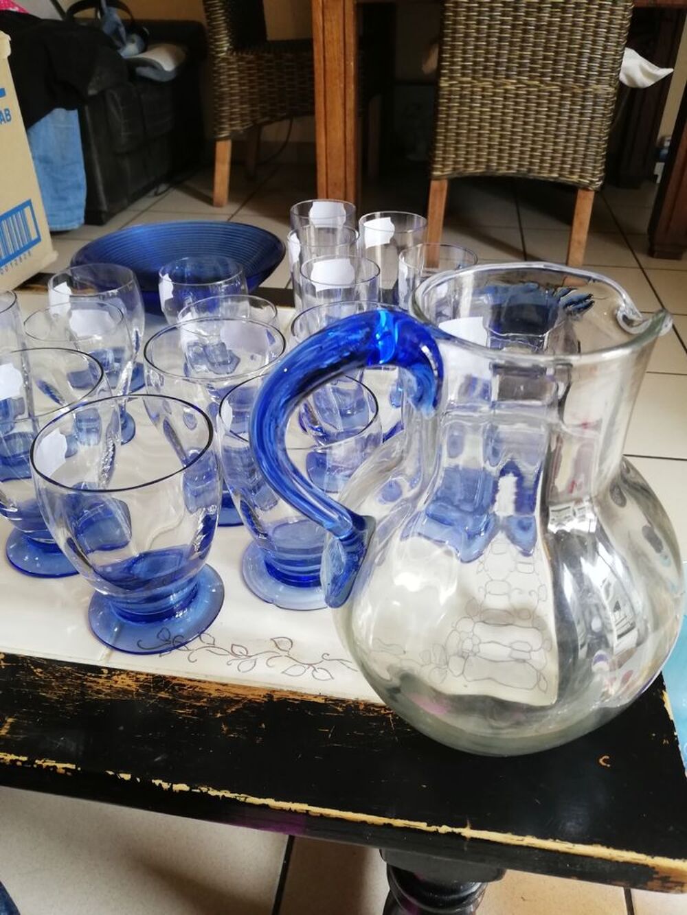 Verres et pichet Décoration