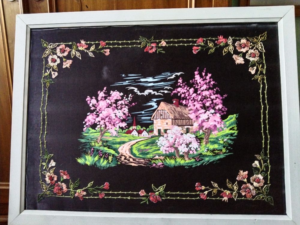 tableaux de soie Décoration