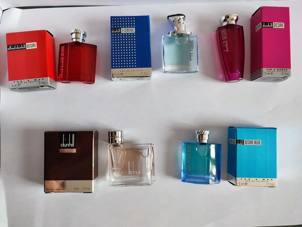 Miniatures de parfum DUNHILL 