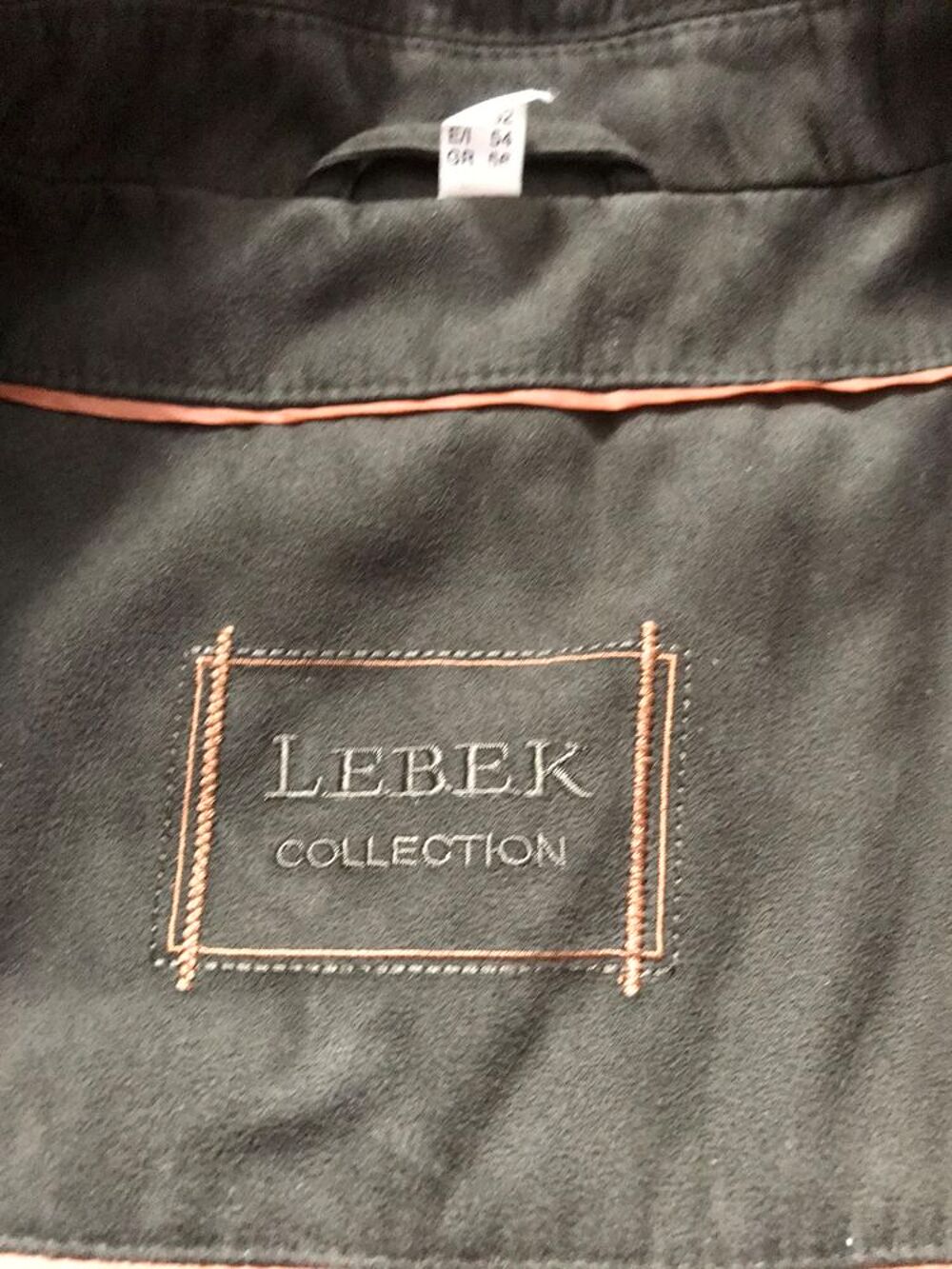 parka mixte LEBEK Taille 52 imitation daim Vêtements