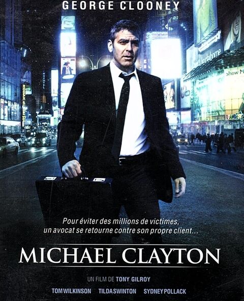 Michael CLAYTON (thriller)  format : DVD  1 Pontoise (95)