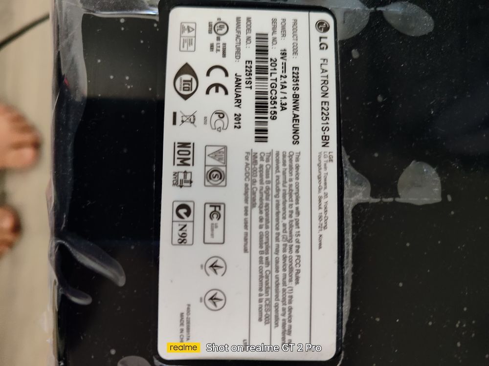 &eacute;cran LG 22' Matériel informatique