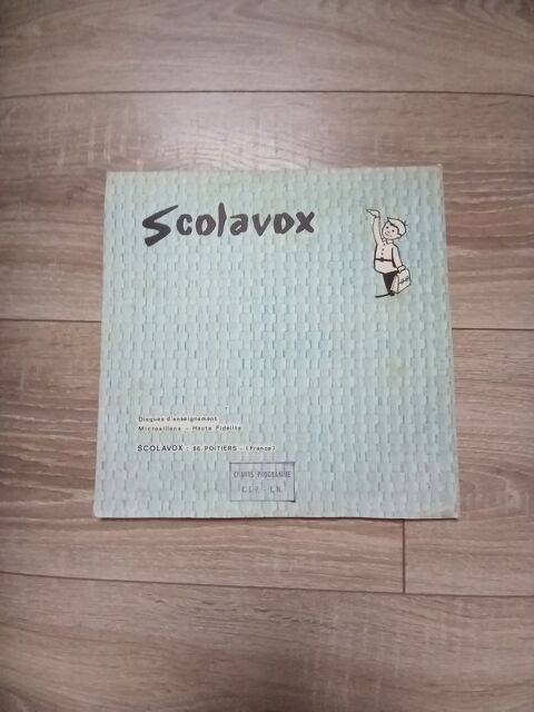 Vinyle 33 tours Scolavox Villiers (86)