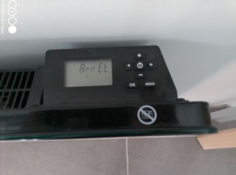 Radiateur design vitre noire 50 Laurabuc (11)