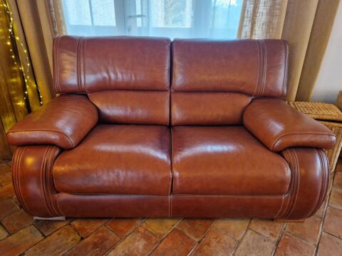 Canap� en cuir 450 Fuveau (13)