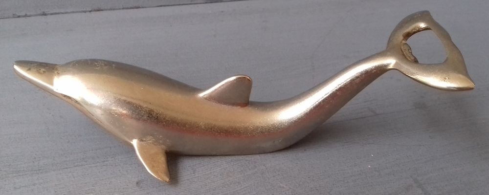 DECAPSULEUR DAUPHIN M&eacute;tal Argent&eacute; 