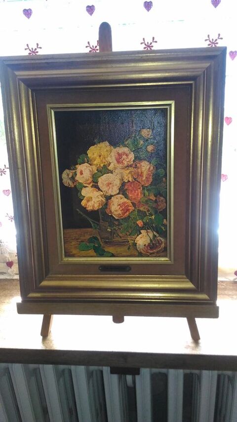 reproduction petit tableau du peintre F.G WALDMÜLLER 
200 Épineuil (89)