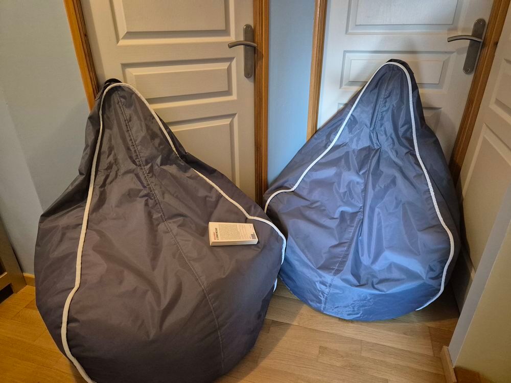 2 Fauteuils poire avec leds Meubles