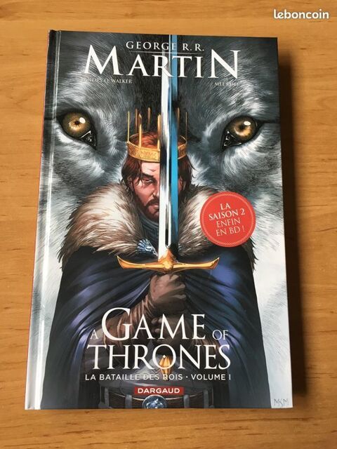 BD  �Game of Thrones�  La bataille des rois. 10 Clermont-Ferrand (63)