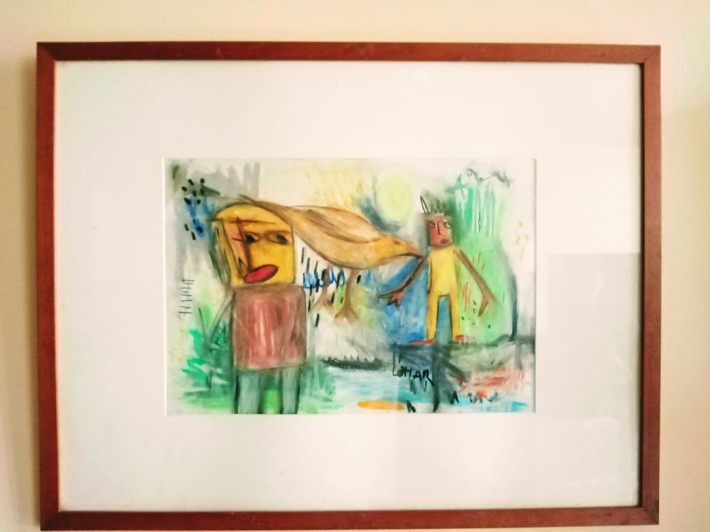2 Tableaux africain Coffi Comar
Décoration