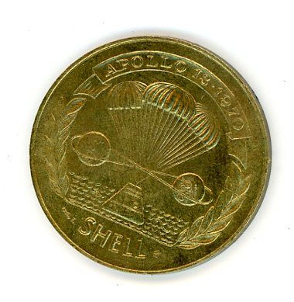 M&eacute;daille SHELL 1970 Apollo 13 