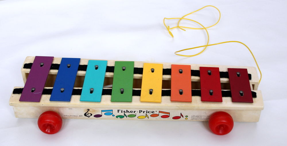 Jouet Xylophone &agrave; trainer FISHER PRICE 1978 Jeux / jouets