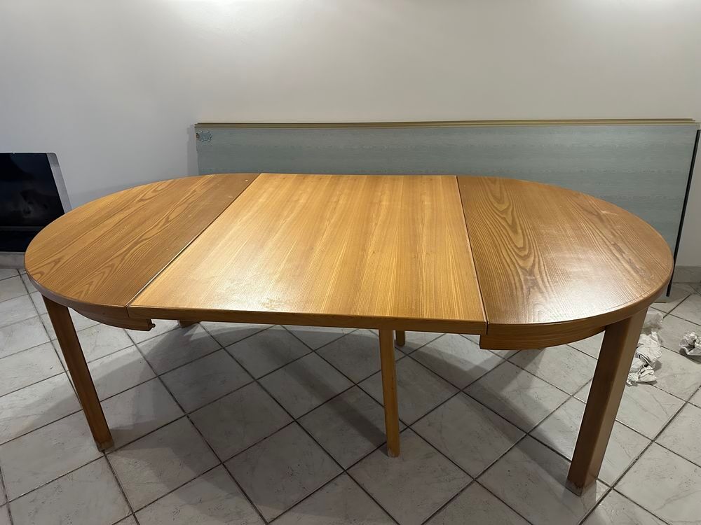 TABLE DE SALLE A MANGER EN ORME MASSIF, RONDE ou OVALE Meubles
