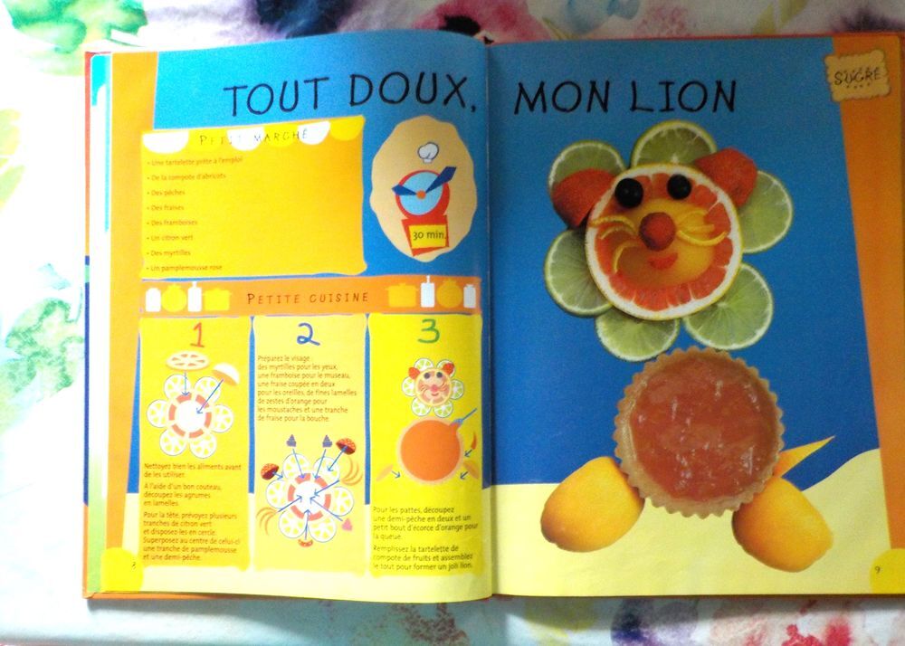 L'APPETIT VIENT EN S'AMUSANT 18 recettes originales et Livres et BD