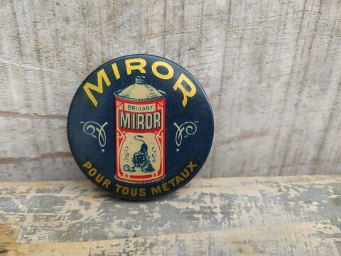 Miroir Publicitaire Glacoide Miror Cirage Lion Noir 
30 Loches (37)