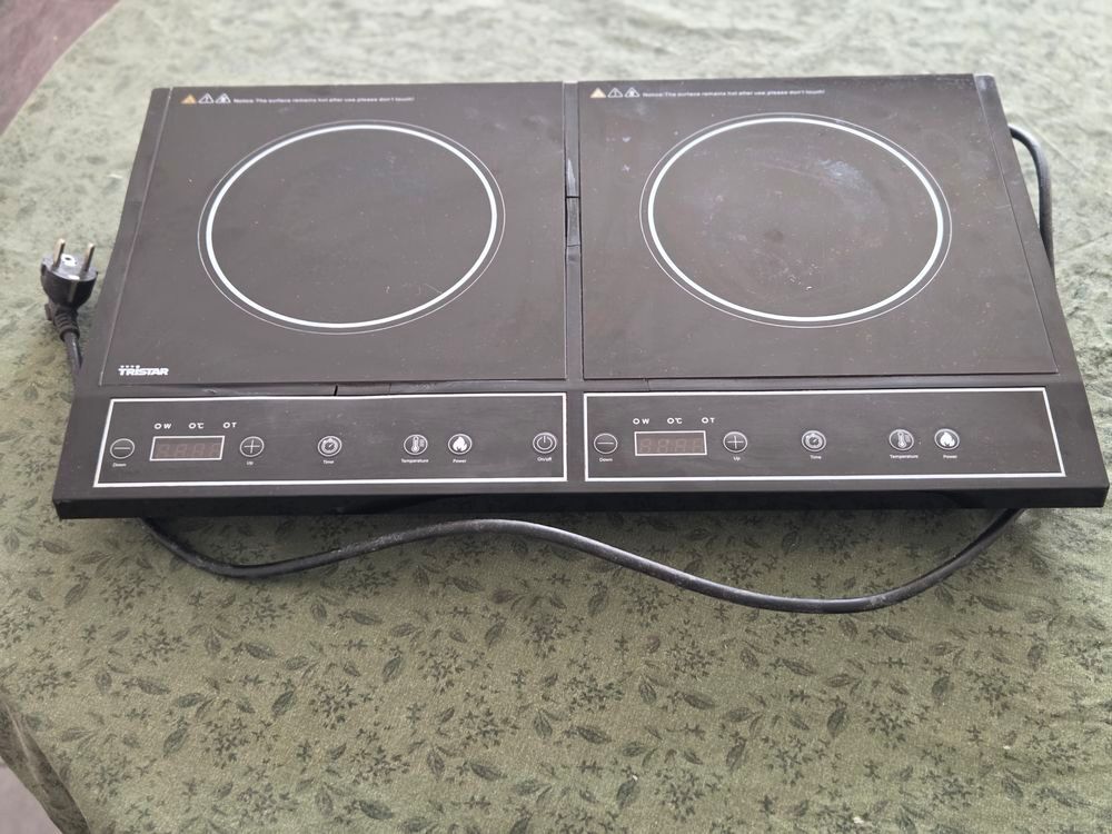 Table induction mobile 2 feux Electroménager