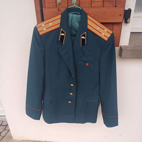 Uniforme tenu veste   pantalon  de l armee sovietique militaire 1 Rethel (08)