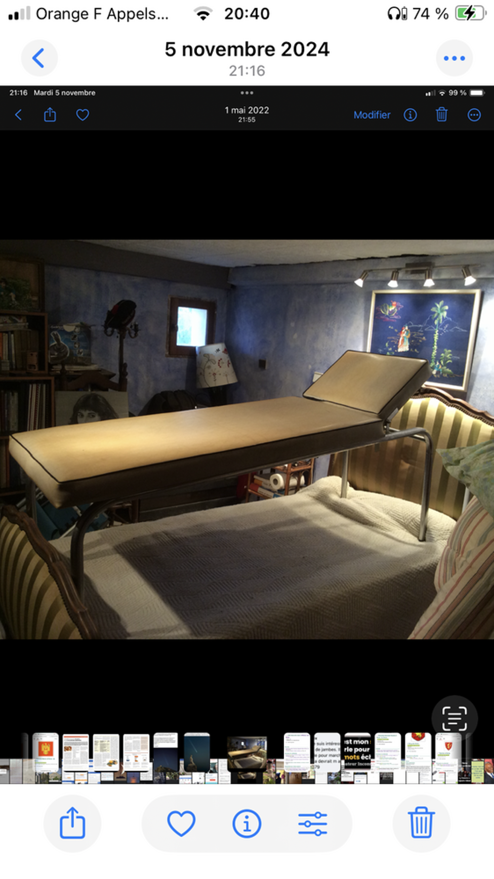 Table de massage Meubles