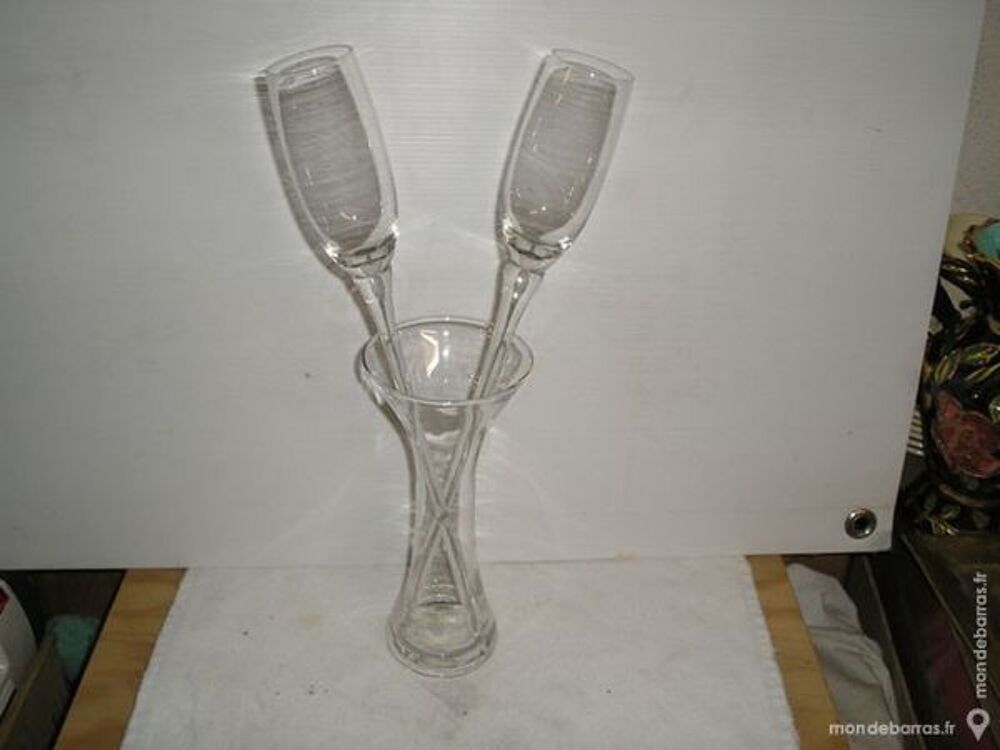 Coupes a champagne des Amoureux Décoration