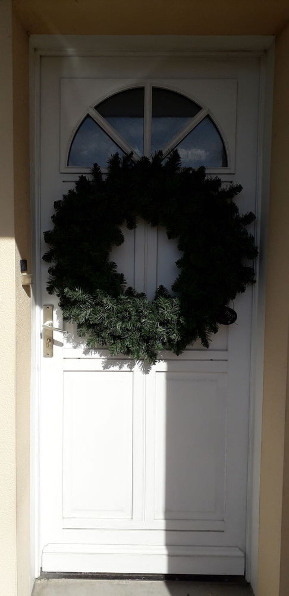 Grande couronne de No&euml;l Décoration