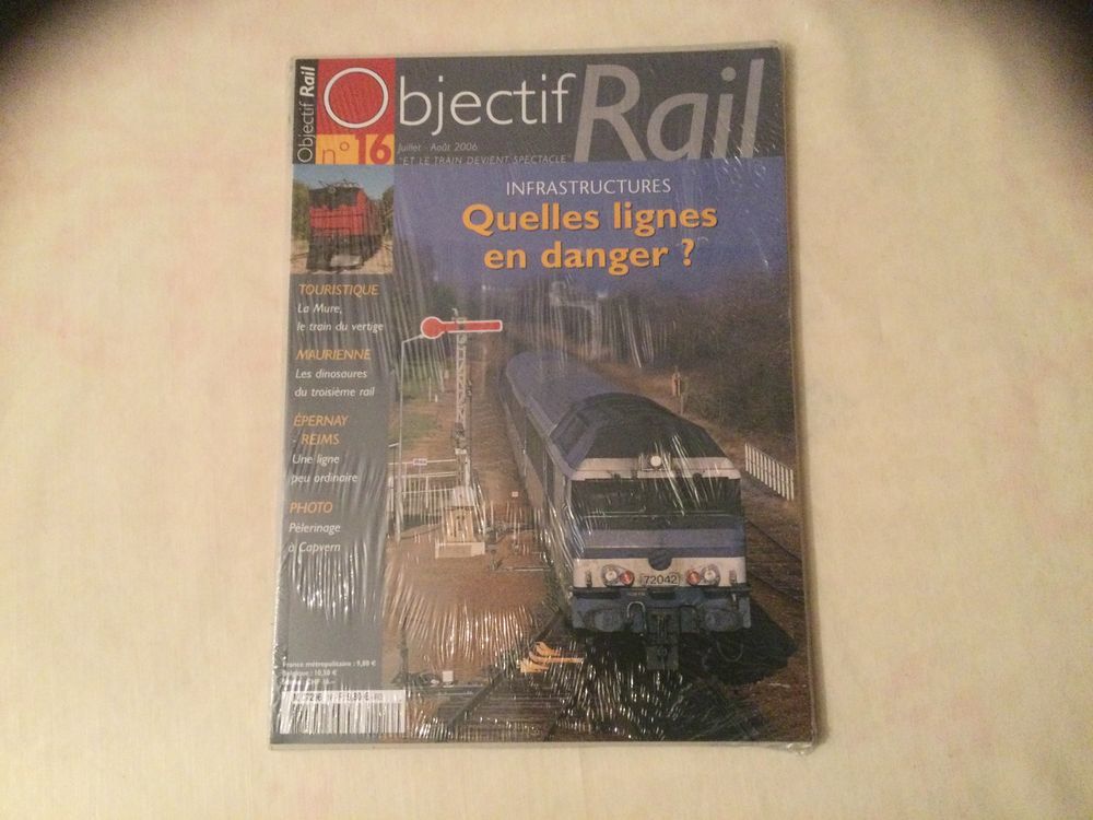 Objectif Rail de juillet/ao&agrave; "t 2006 Livres et BD