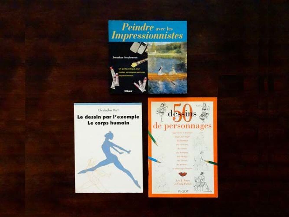 Apprentissage, Impressionnistes, Personnages, Corps humain Livres et BD