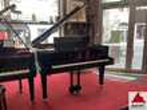 Piano droit d'occasion Yamaha B2 Silent noir laqu&eacute; Instruments de musique