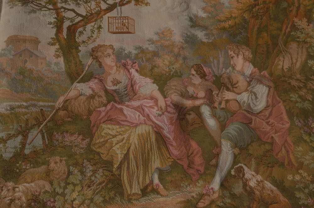 tapisserie murale de style :sc&egrave;ne champ&ecirc;tre Décoration