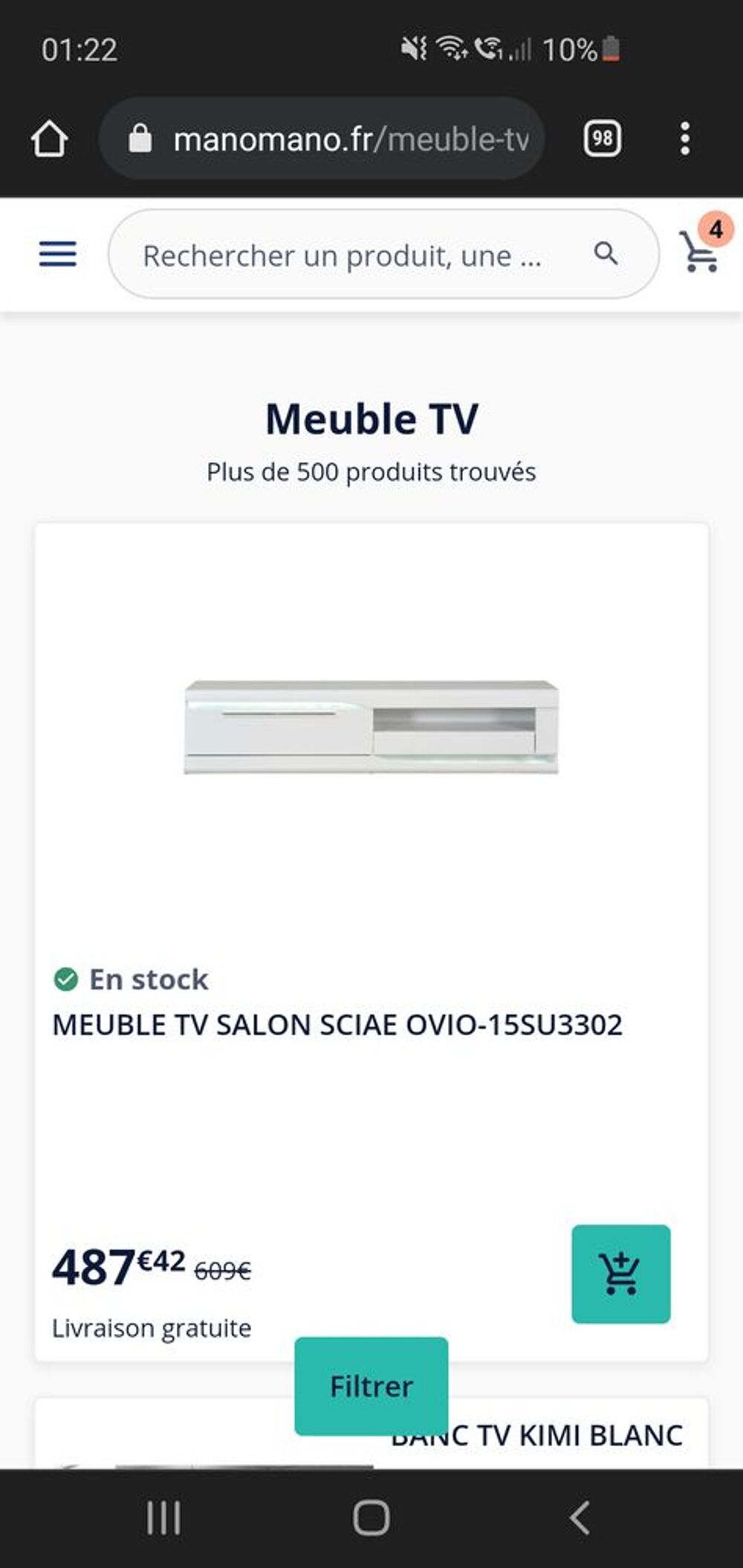 meuble tv OVIO Meubles