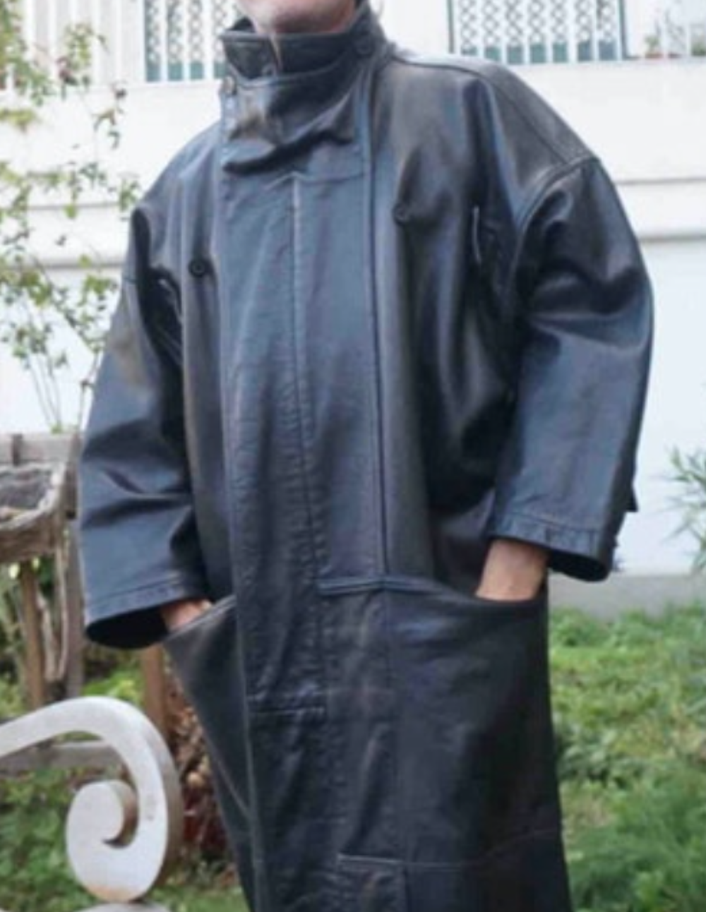 Tr&egrave;s beau manteau cuir Marith&eacute; et Fran&ccedil;ois Girbaud Vêtements