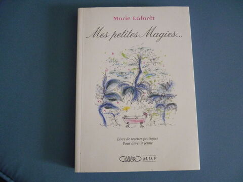 livre beauté mes petites magies Marie Laforêt blanc TBE 5 Brienne-le-Château (10)
