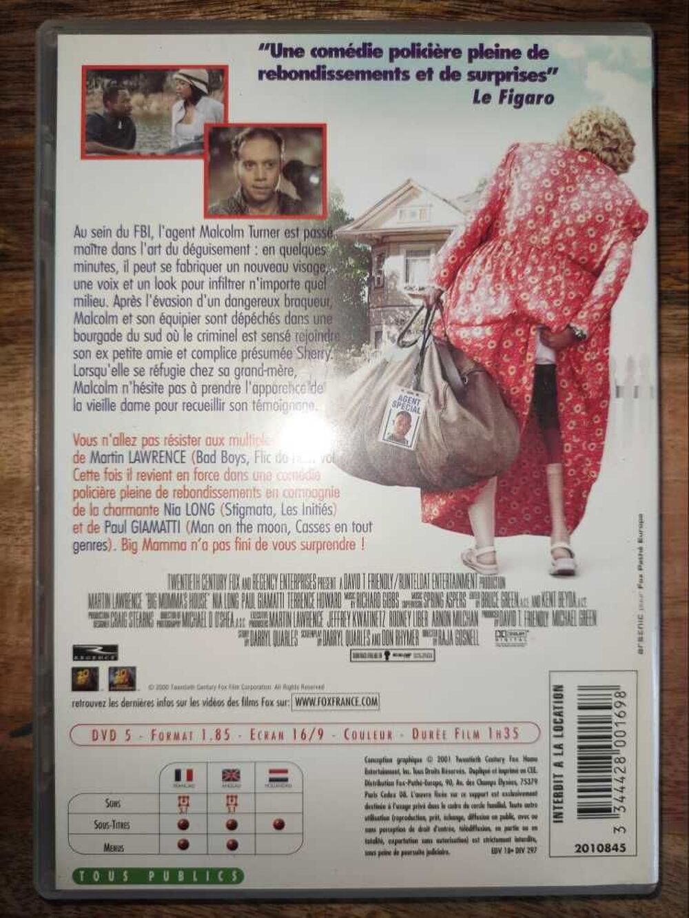 Big Mamma DVD DVD et blu-ray