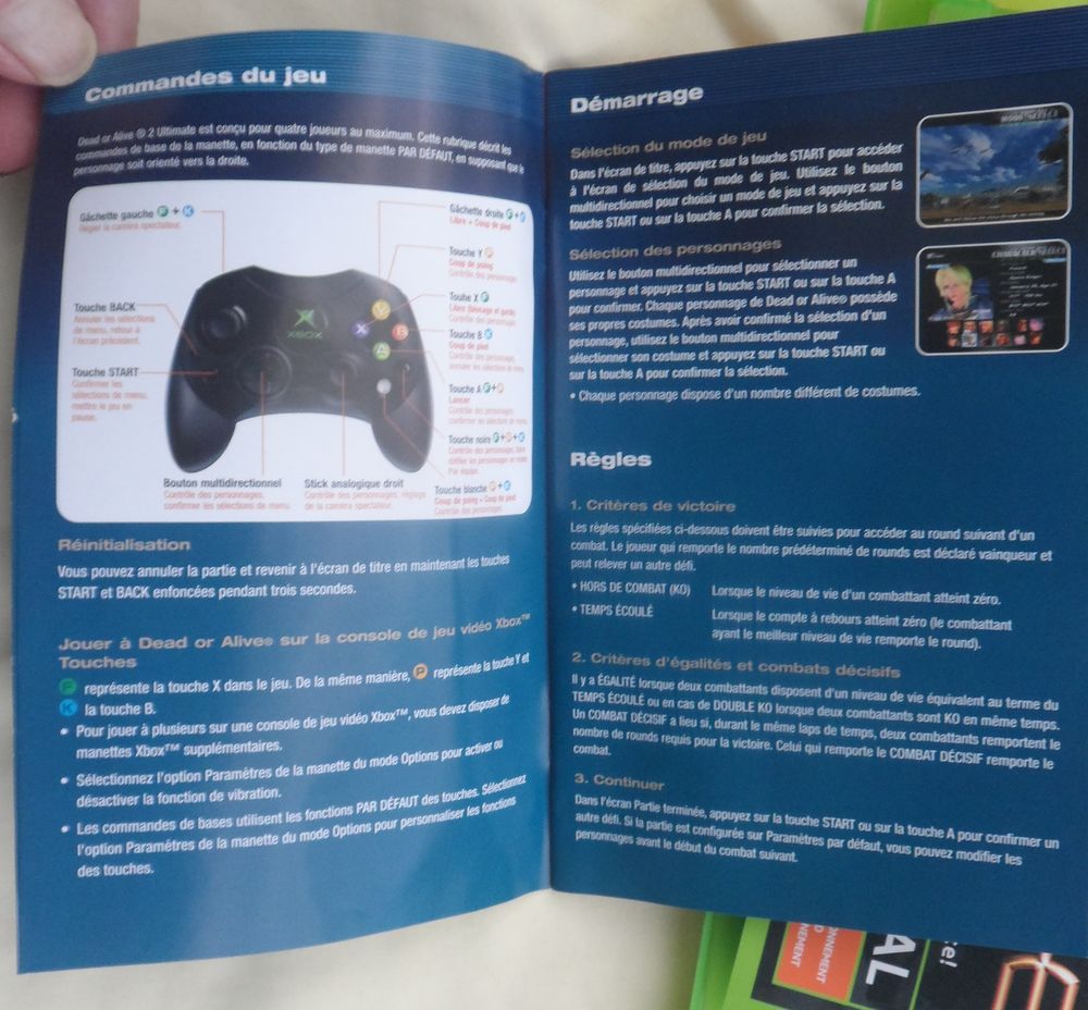 DEAD OR ALIVE 2 ULTIMATE MICROSOFT XBOX XG TECMO COMBAT
Consoles et jeux vidéos