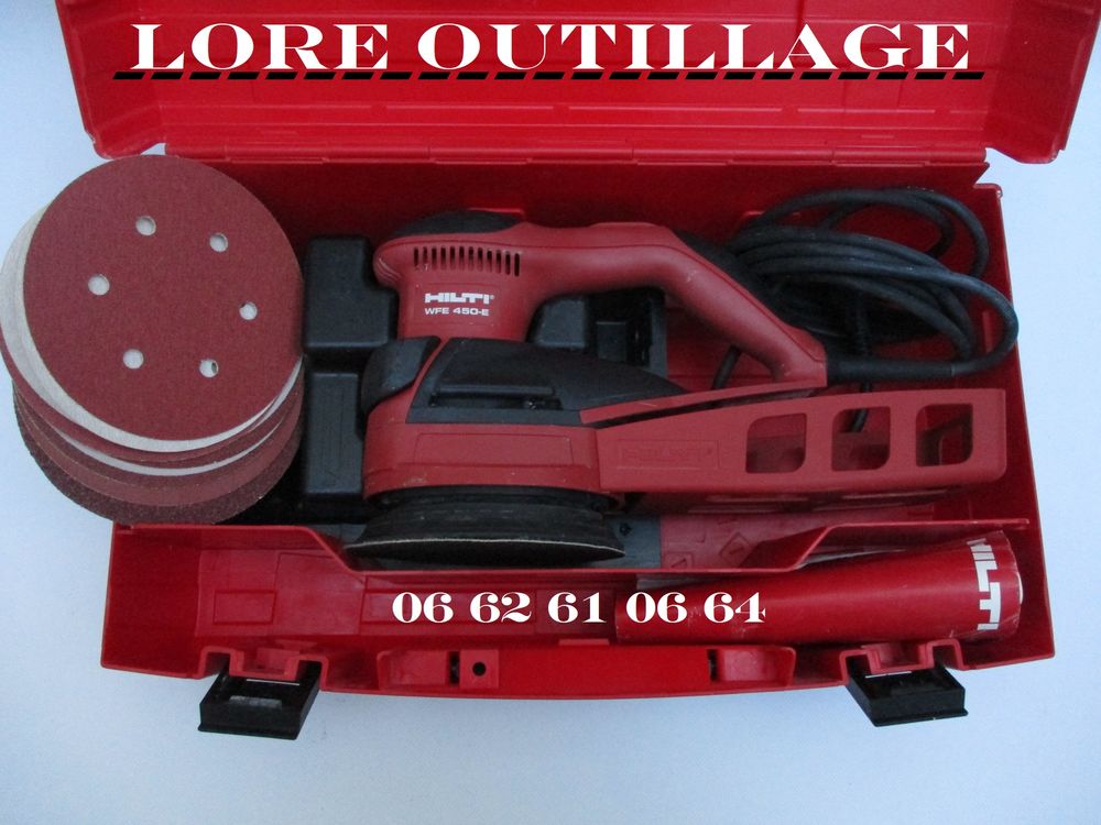 HILTI WFE 450 E - Ponceuse excentrique orbitale Bricolage