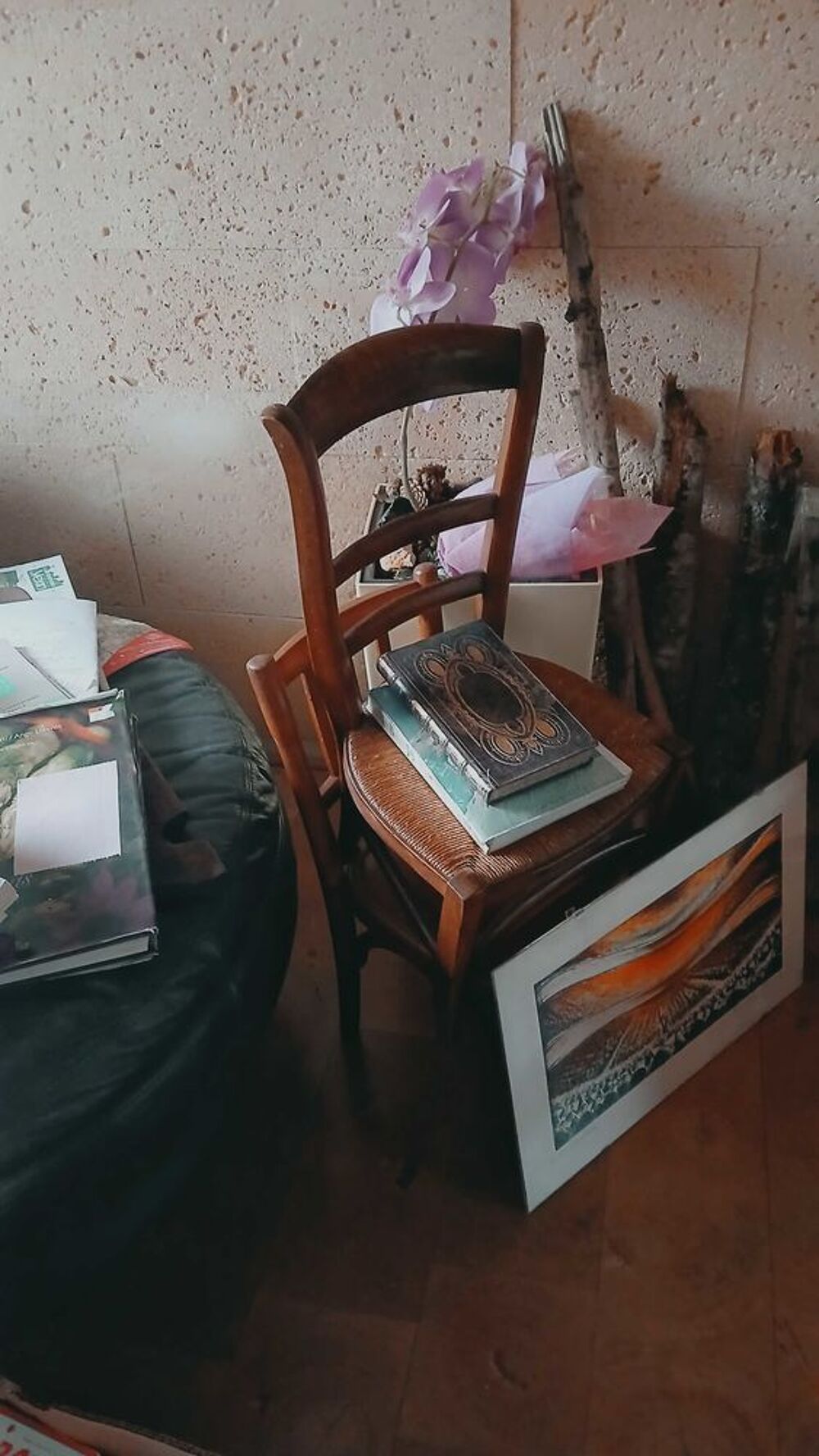2 chaises bois et paillage Meubles