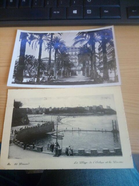 LOT DE DEUX CARTES POSTALES DE TOULON ET DINARD 10 Levainville (28)