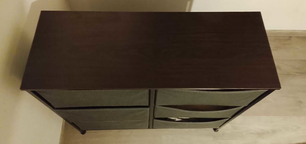commode 6 tiroirs en tissu Meubles