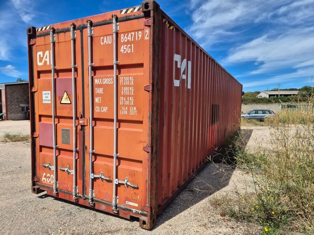 Container 40 HC d'occasion Bricolage