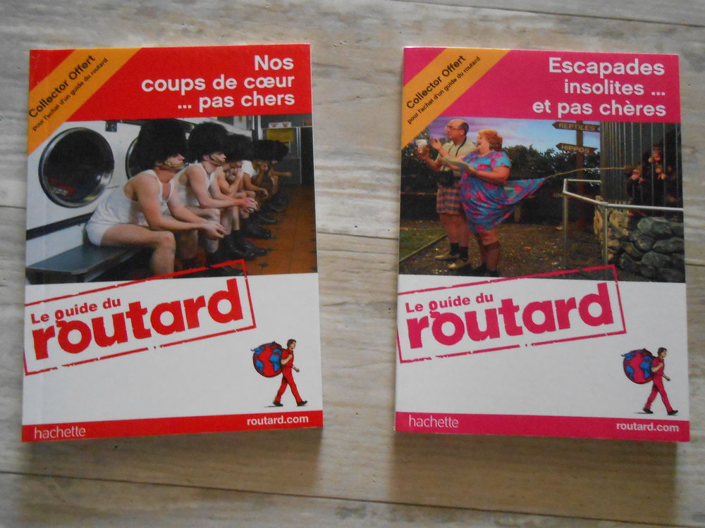 Lot de 2 petits guides routard collector TBE Livres et BD