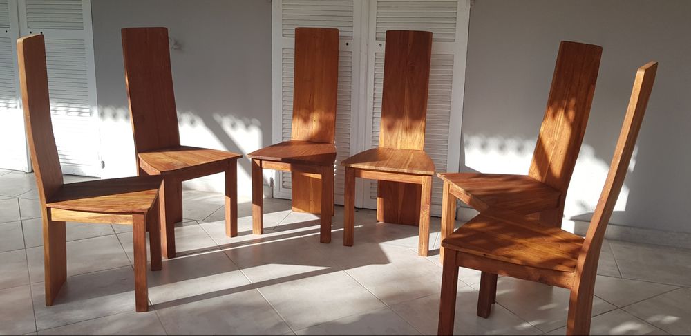 Chaises en teck Meubles