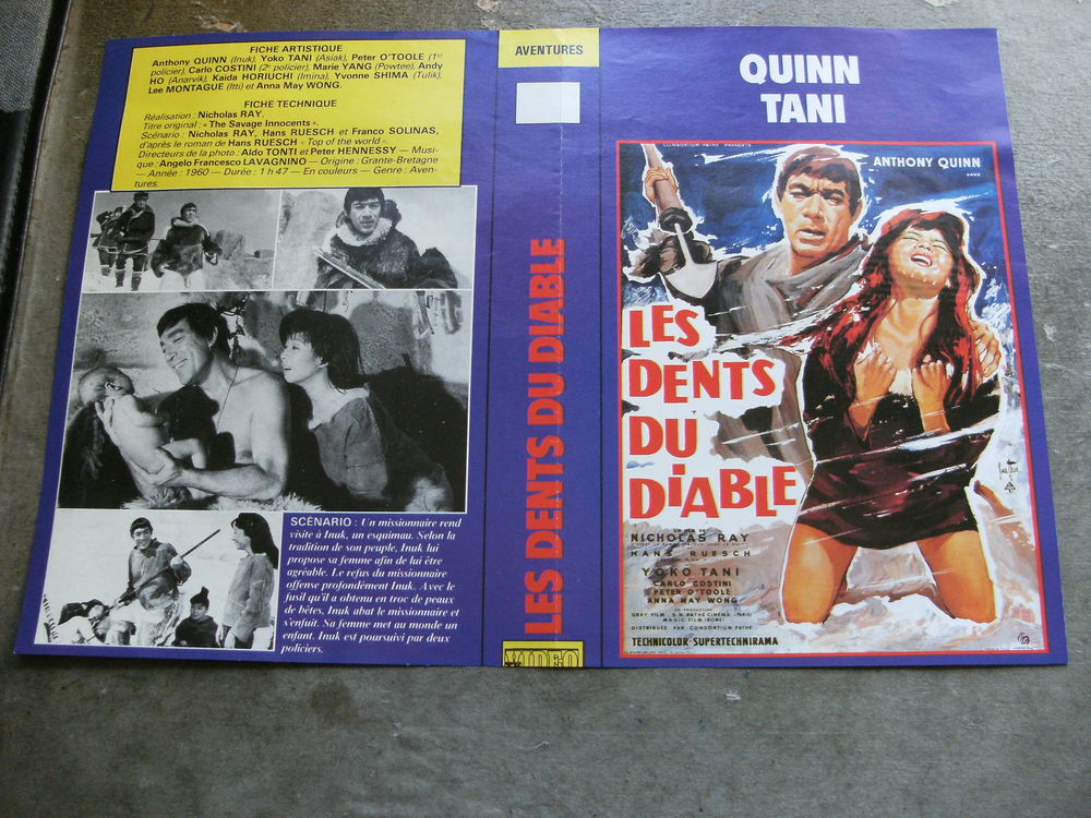 Film : " Les dents du diable " DVD et blu-ray