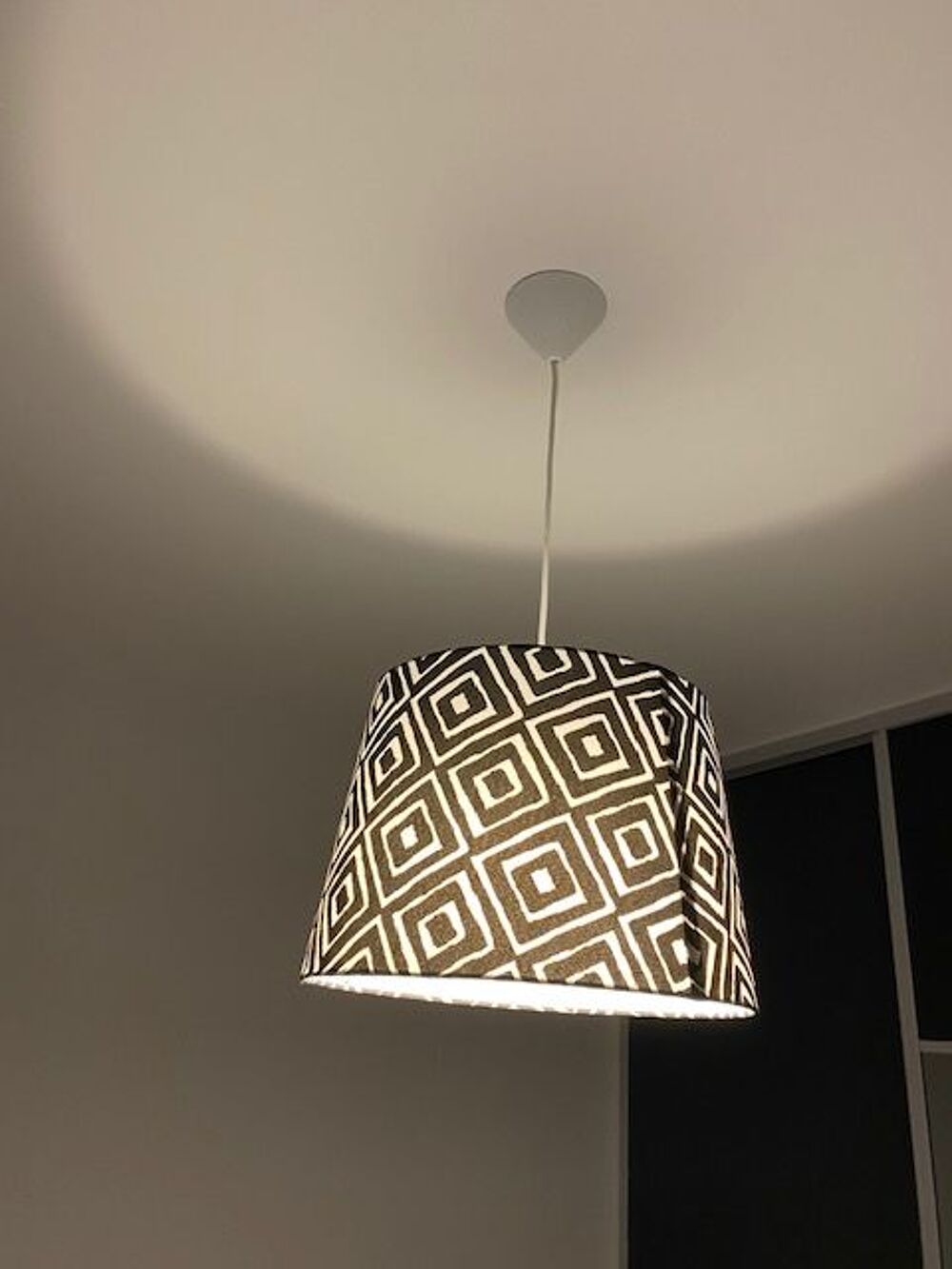 Plafonnier motif ethnique Décoration