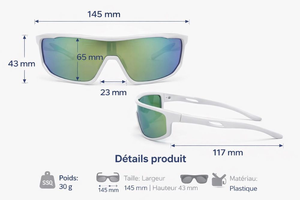lunettes sport trail v&eacute;lo runing randonn&eacute;es Sports