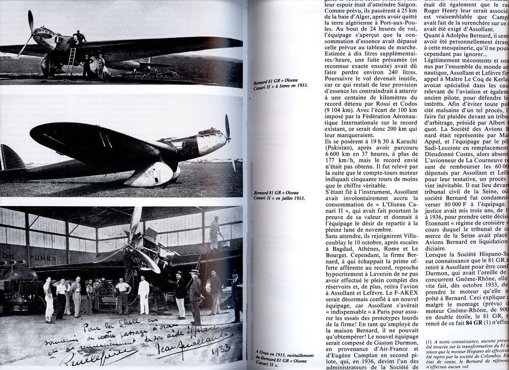 Les Avions Bernard - Docavia 31 Livres et BD